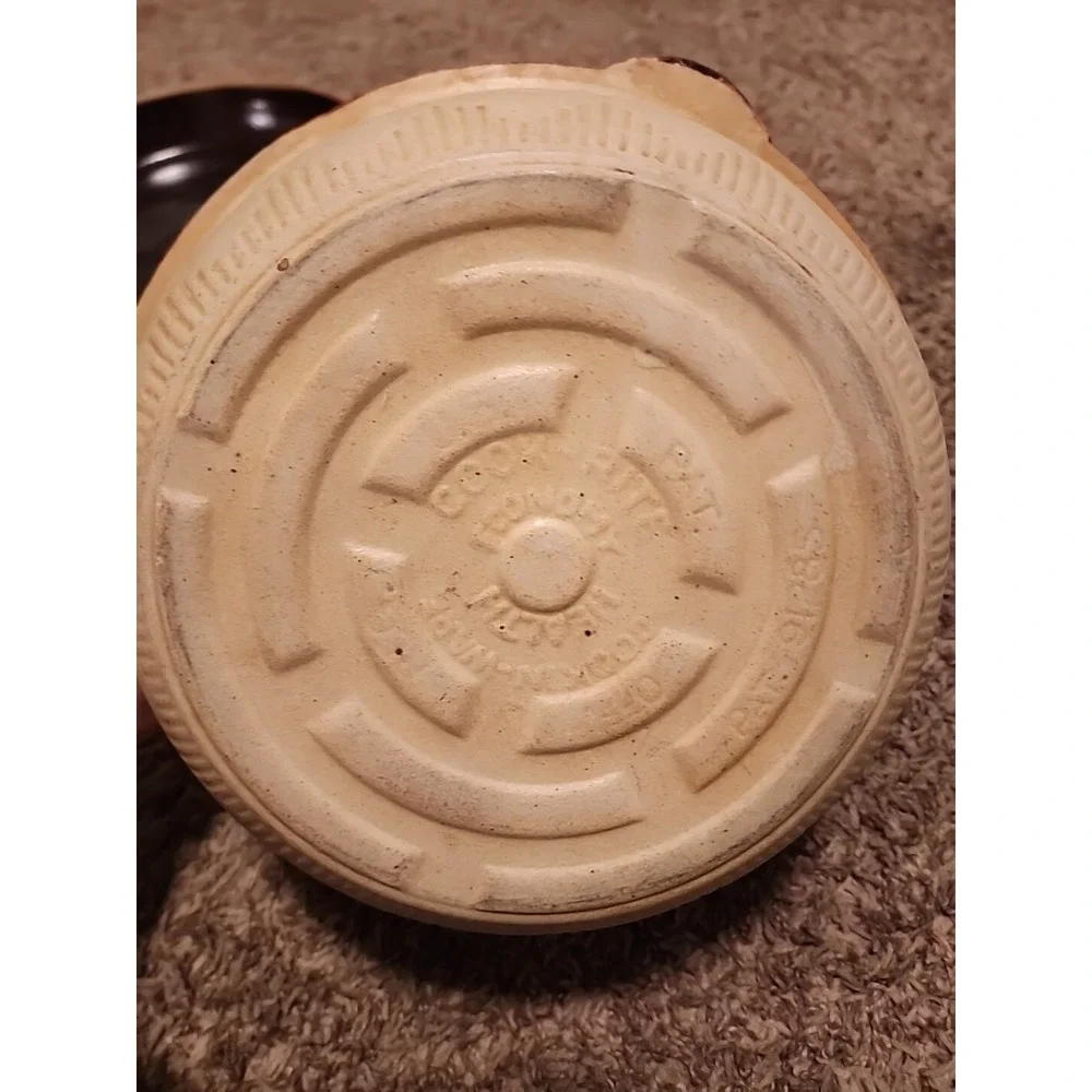 Vtg 1930s Cookin-Ware Cook- Rite  Stoneware Ovenware 10